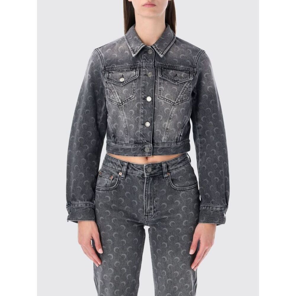 Marine Serre Jacket Woman Grey